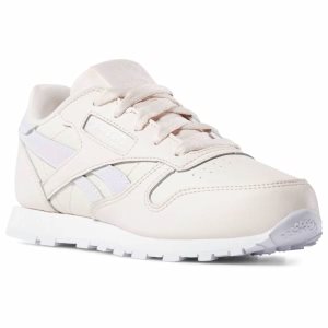 Reebok Classic Leather Turnschuhe Kinder - Rosa/Weiß - DE 950-MYE